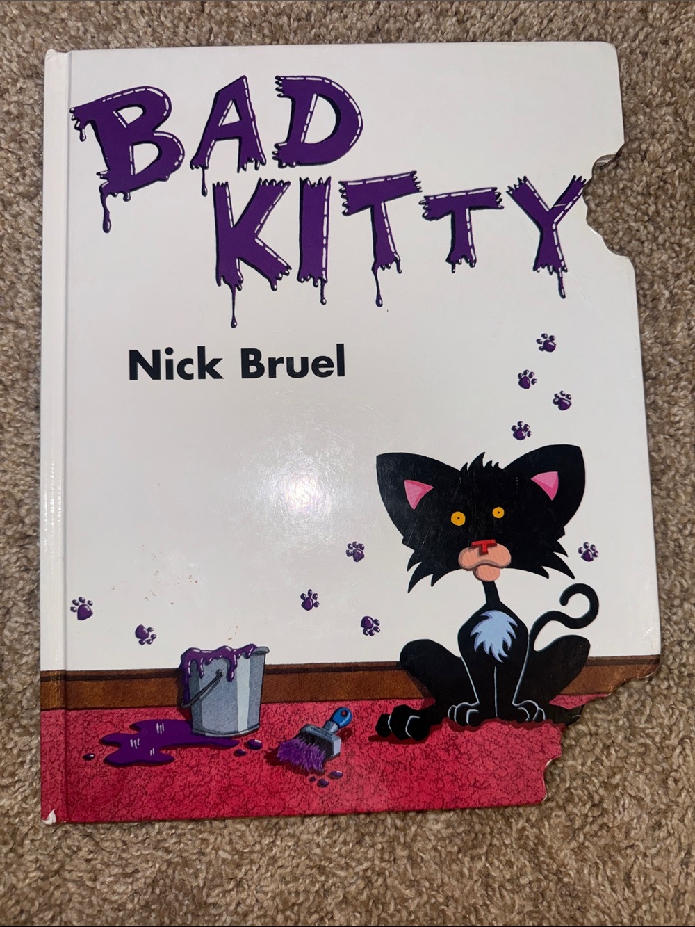 Bad Kitty by Nick Bruel hardcover children’s book
